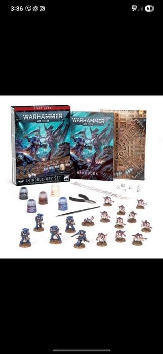 Warhammer 40,000 -  Въвеждащ комплект - Ново