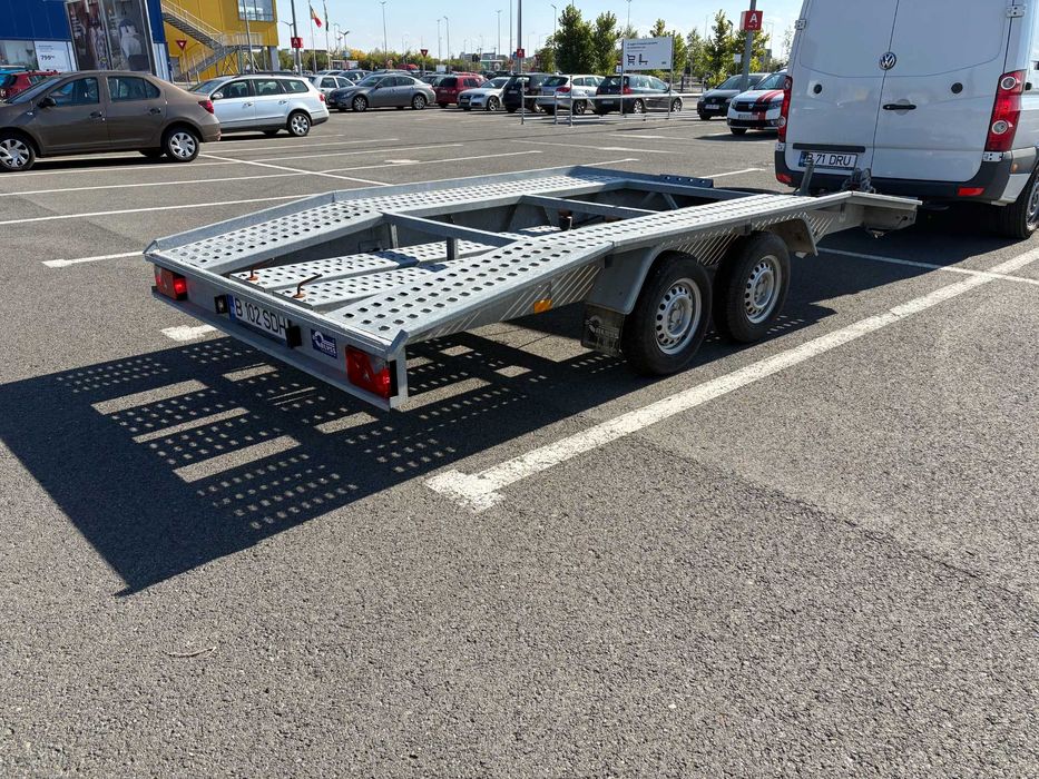 Remorca, platforma auto, slep, Blyss 2000 kg, 4 m