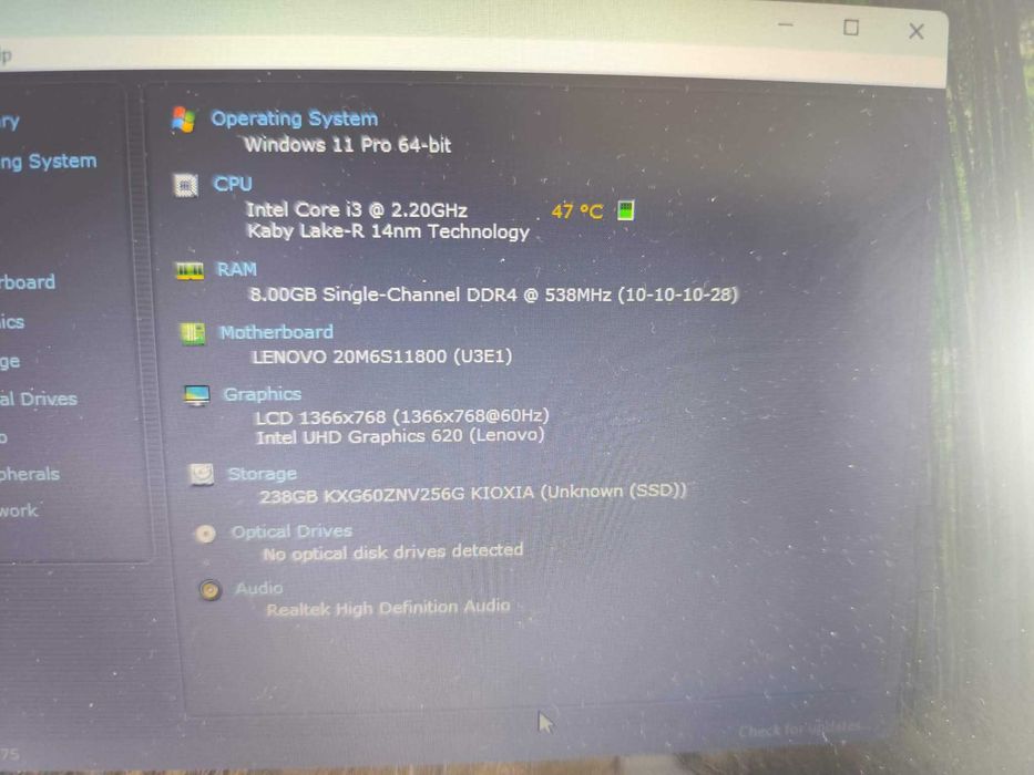Laptop Lenovo Thinkpad L380, I3 gen8, 8Gb Ram, ssd240Gb, garanție!