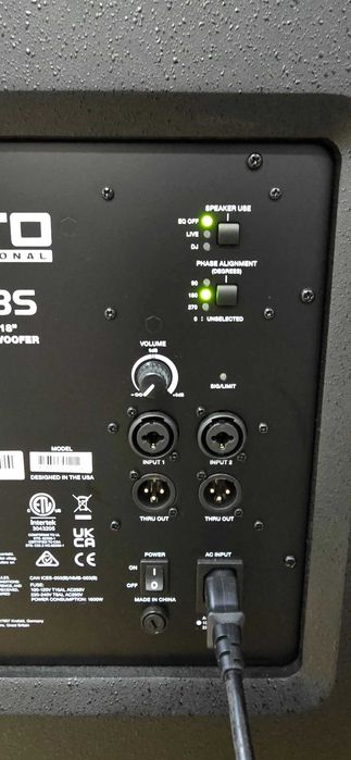 Като нови- 2х 18 субуфери Alto- TS18S + 2х 15 топове Alto TS- 415