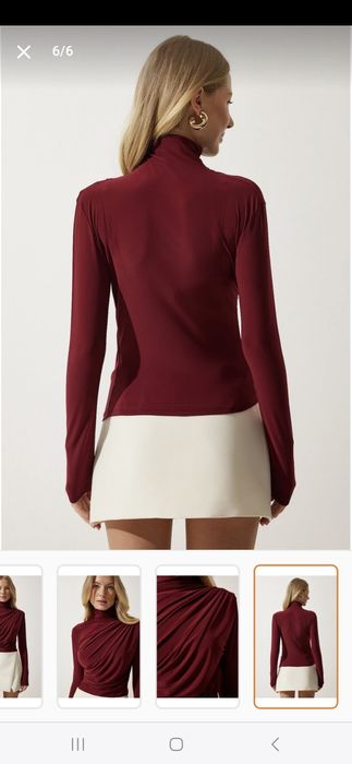 Top drapat Trendyol S