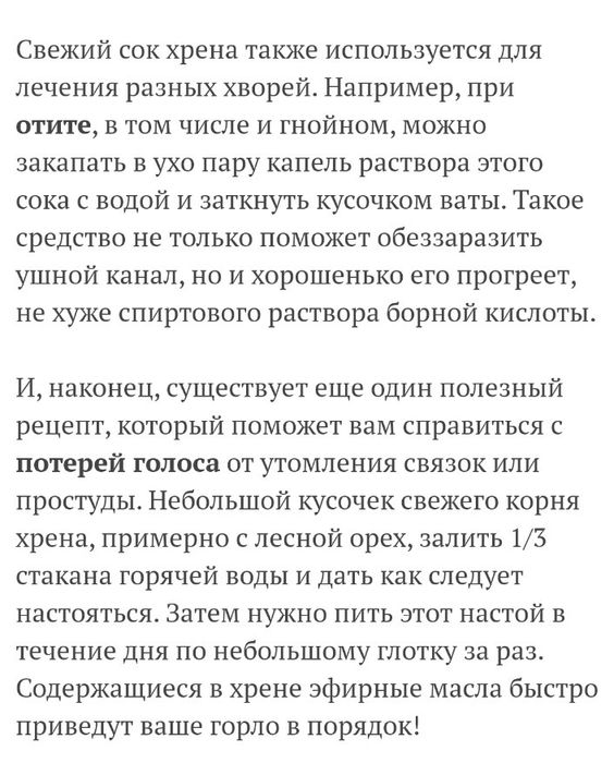 листья  хрена свежие  домашние
