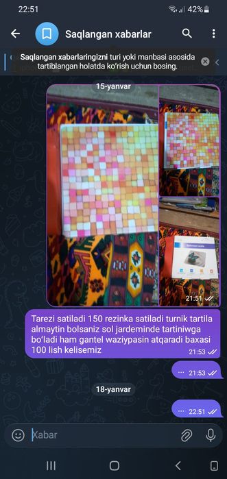 Tarozi sotiladi toza