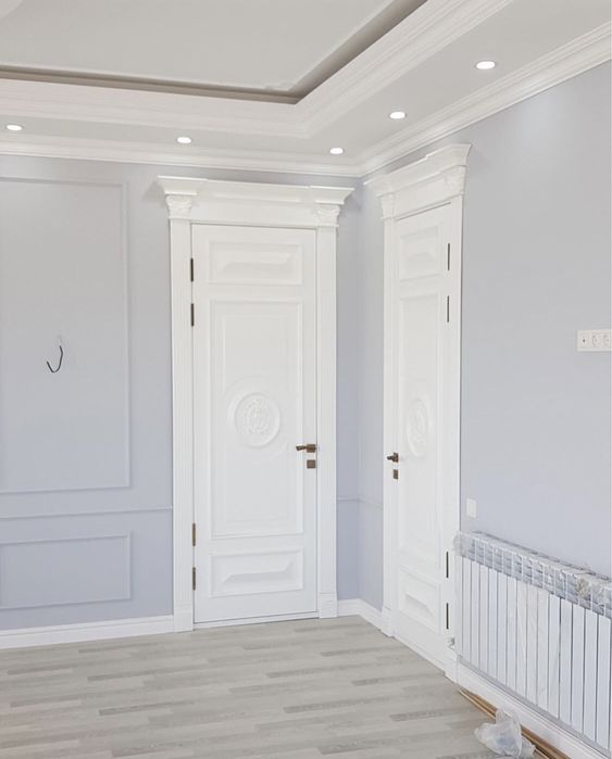 Двери на заказ! Скрытые двери!Крашеный!