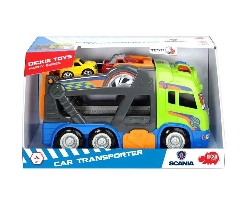Dickie toys автовоз с две коли