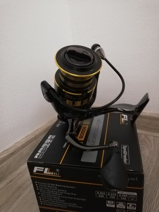 Feeder FL Strategist 3.60 80-150gr +Mulineta FL Strategist 5000