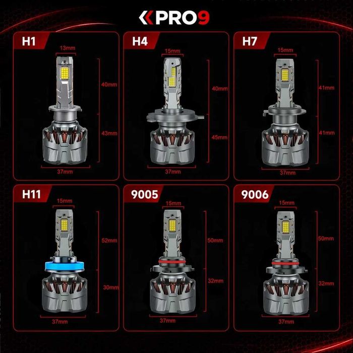 LED крушки H4 100W 6000K 16000lm 12-24V 2 ГОДИНИ ГАРАНЦИЯ