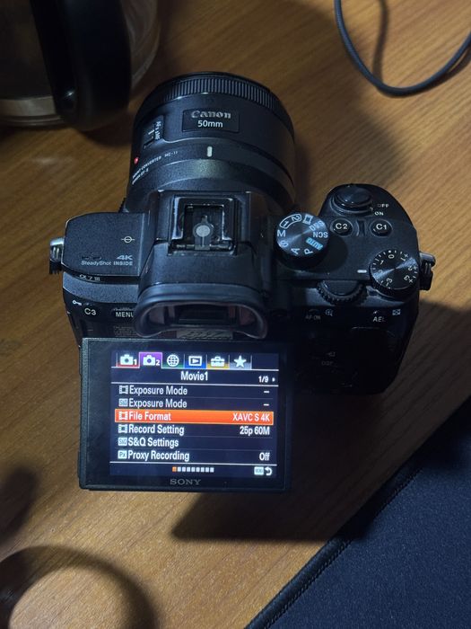 Sony aiii 4k 1000$ karoba dokument