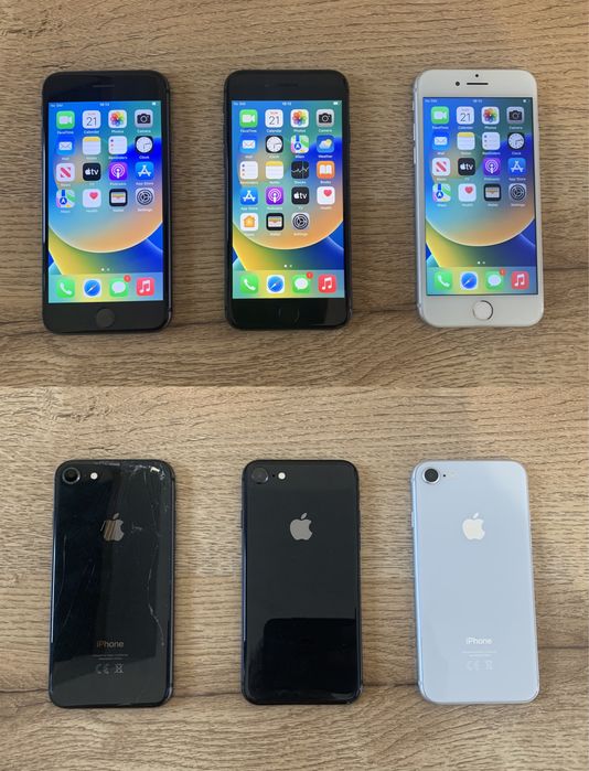iPhone 8 64 GB Black, iPhone 8 64 GB White