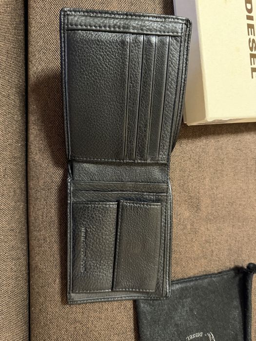 Diesel мъжки черен портфейл