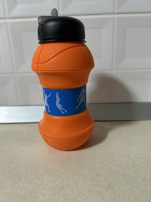 Sticla apa pliabila baschet.