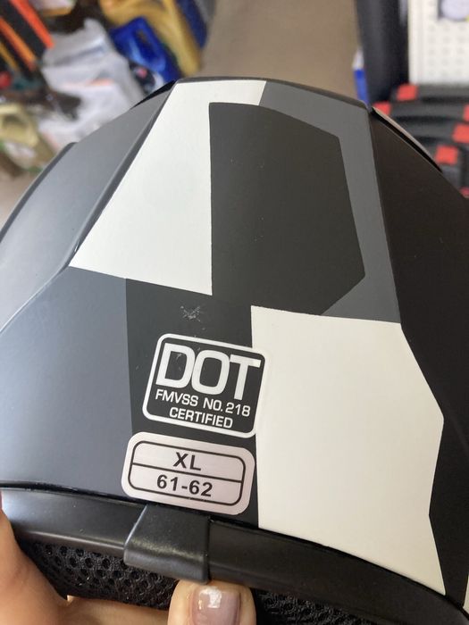 Нова кросова каска Хл / каска мотор XL