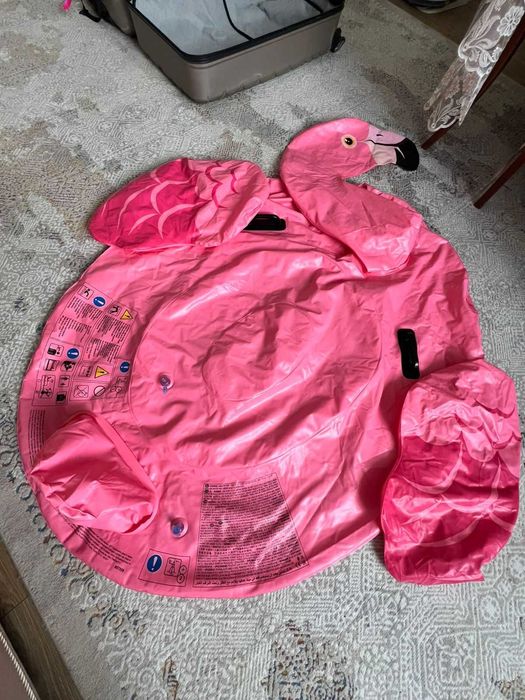 Надувной матрас (плот) Фламинго для бассейна