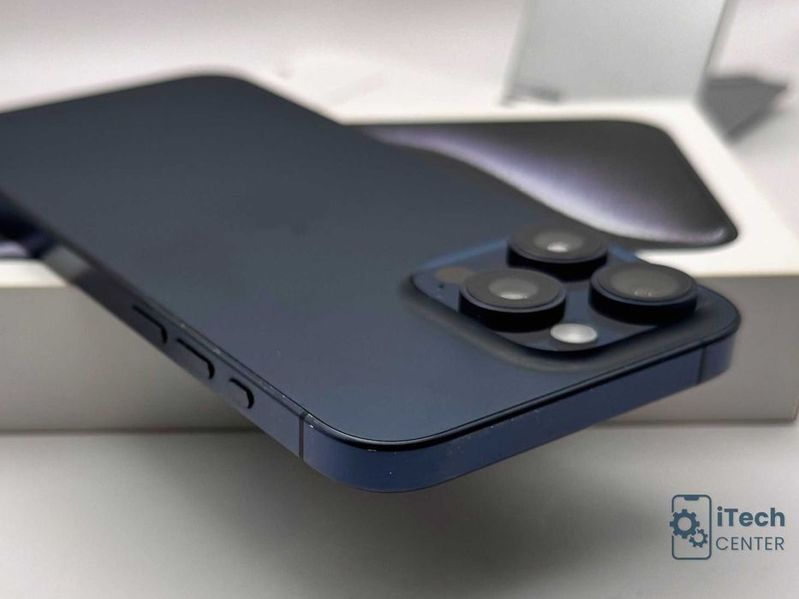 iPhone 15 Pro MAX, Blue, 256GB, 100% батерия, КАТО НОВ, ГАРАНЦИЯ!