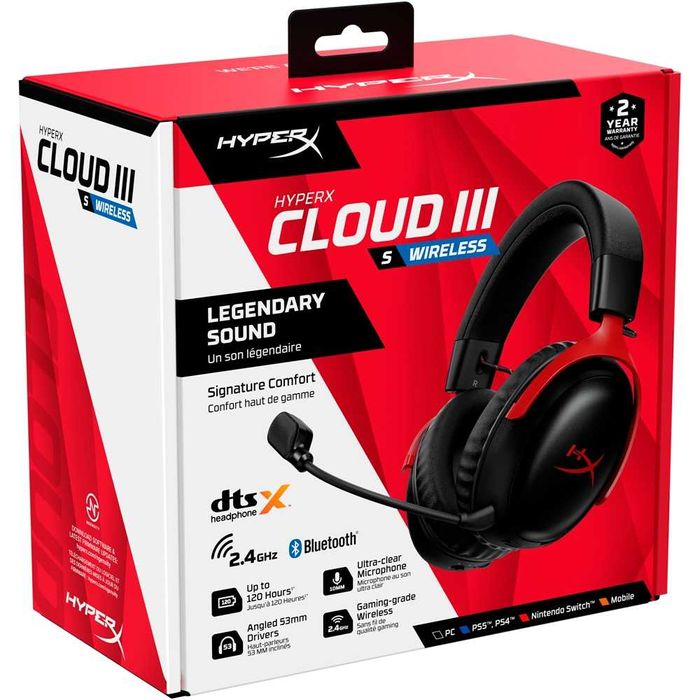 Casti Gaming Wireless HyperX Cloud III S
