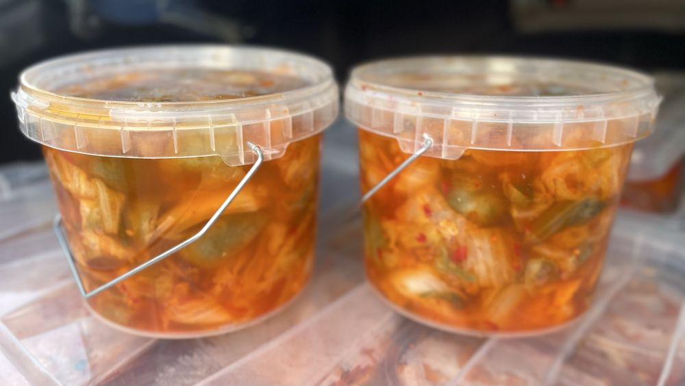 Салаты корейские ,чимчи .