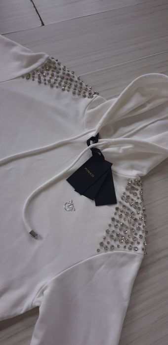 PINKO Luxury Hoodie Cestita / S Oversize НОВО! ОРИГИНАЛ! Дамско
