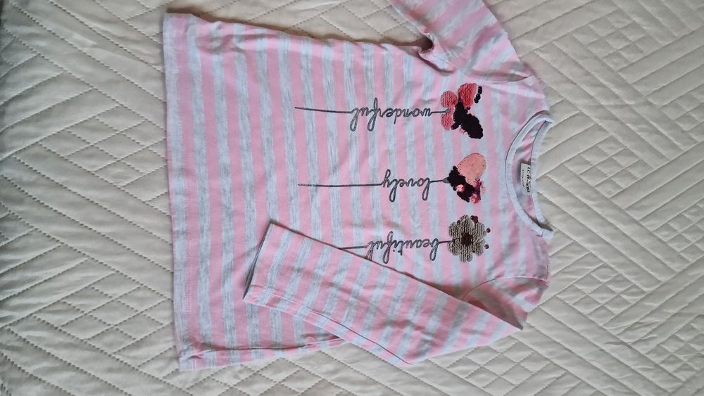 Детски  блузи и дънки за момиче с дълъг ръкав, суитчър, елече