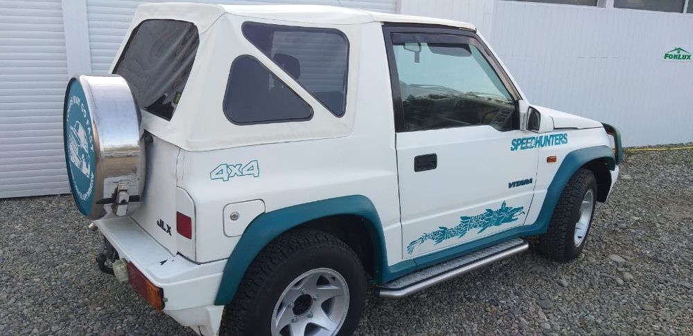SOFT TOP SUZUKI VITARA - Prelata Suzuki culoare NEGRU / ALB Raptor4x4