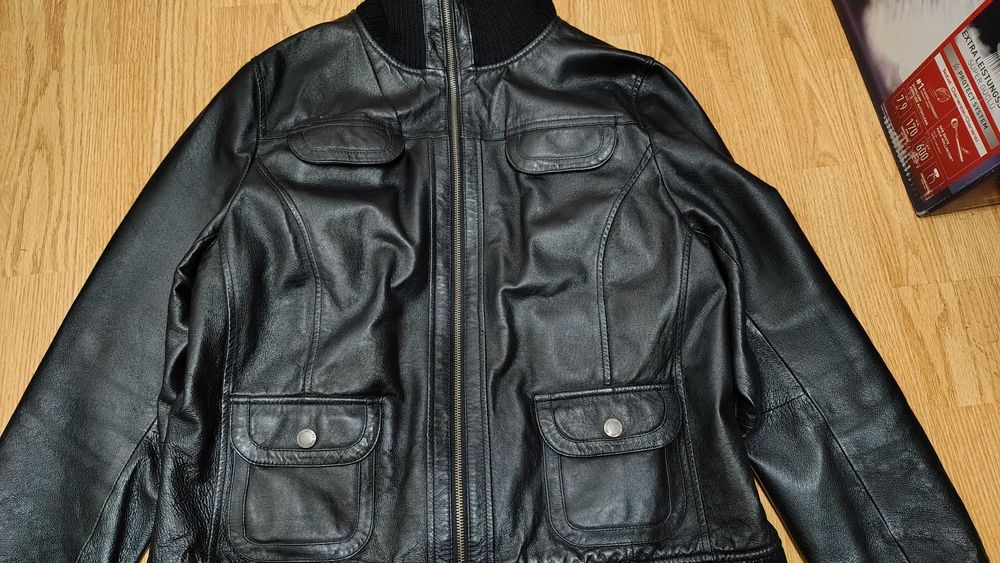 Geaca din piele naturala pentru barbati