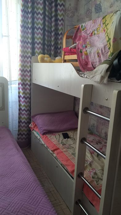 Екі қабатты балалар төсегі сатылады!!!