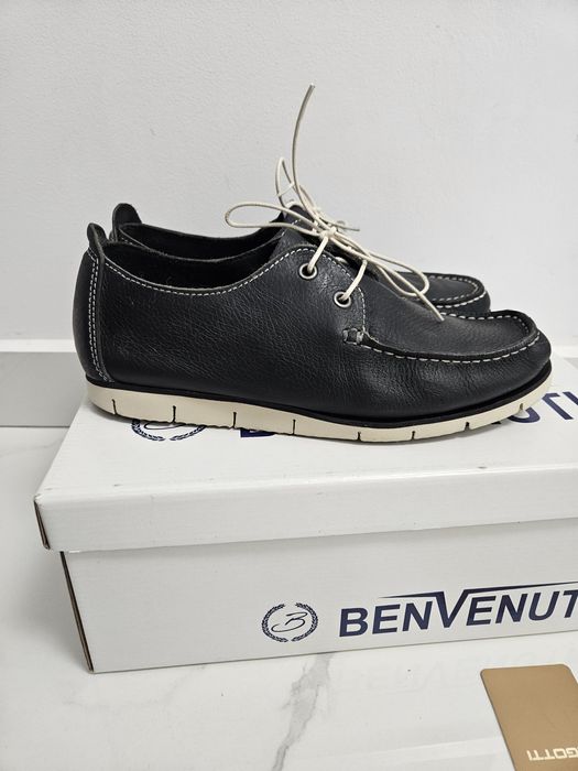 Pantofi casual vară piele naturală Bigotti mocasini