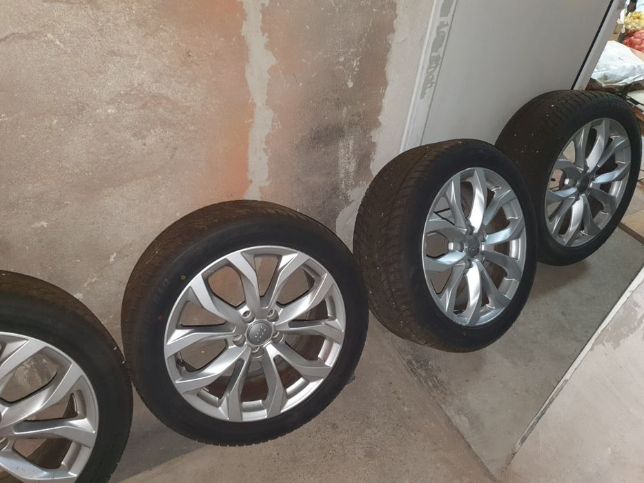 Джанти АУДИ А6  R18 + зимни гуми дот 24 24г.