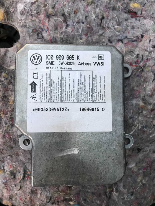 Plansa Bord Airbag Volan Vw Polo 9n 9n2 9n3 2001-2009 EUROPA