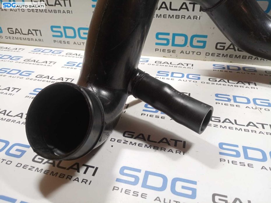 Furtun Conducta Tub Tubulatura Presiune Aer Turbo Turbina Turbosuflanta Intercooler Peugeot 607 2.0 D 1999 - 2008 Cod 9640715980 9640716080 [M4646]