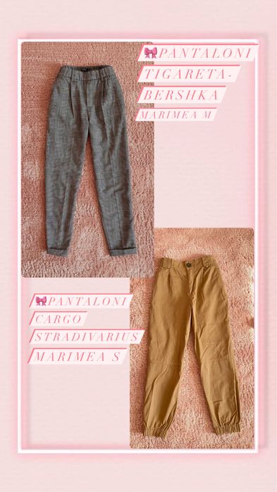 Anunt cu mai multe articole vestimentare! noi