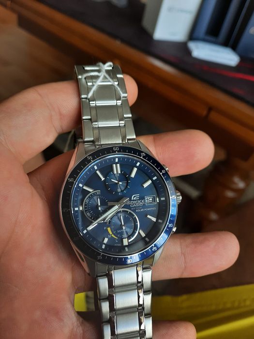 Casio Edifice EFS 570D  Solar Safir