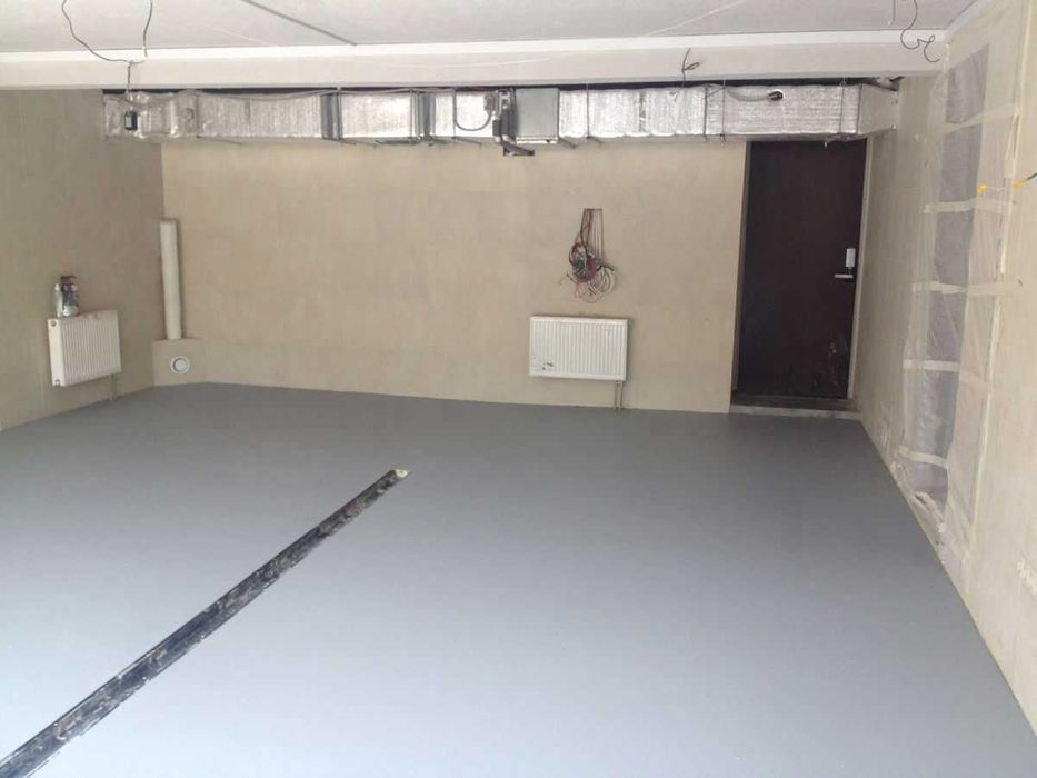 Vopsea epoxidică anticorozivă bicomponentă gri beton terase garaje 2kg