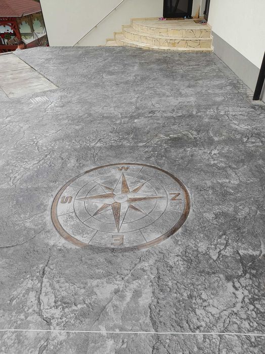 Beton amprentat .Beton elicopterizat .rampe carabile