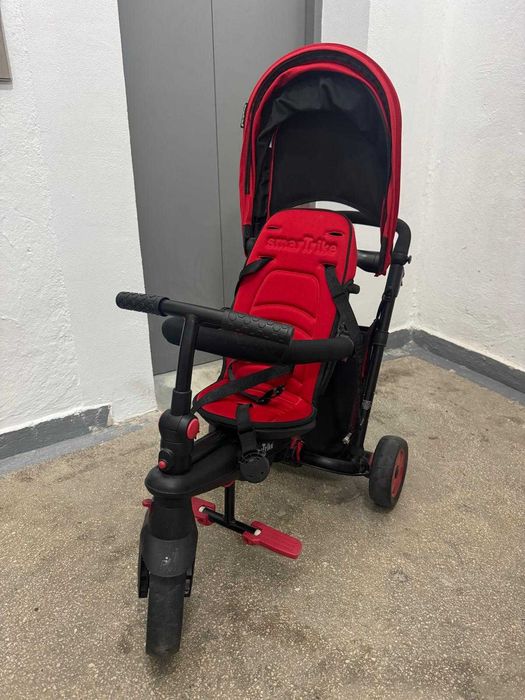 Tricicleta pliabila Smart Trike 6 in 1 Rosu