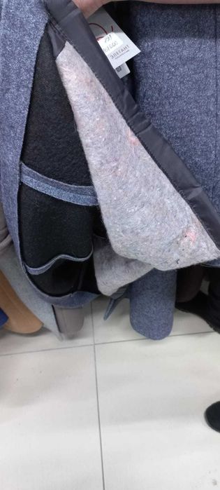 Пальто зимнее шерстяное