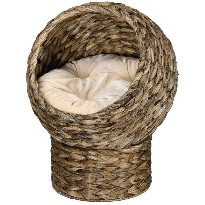 PawHut Ратаново легло за котки 40 x 37 x 51 см