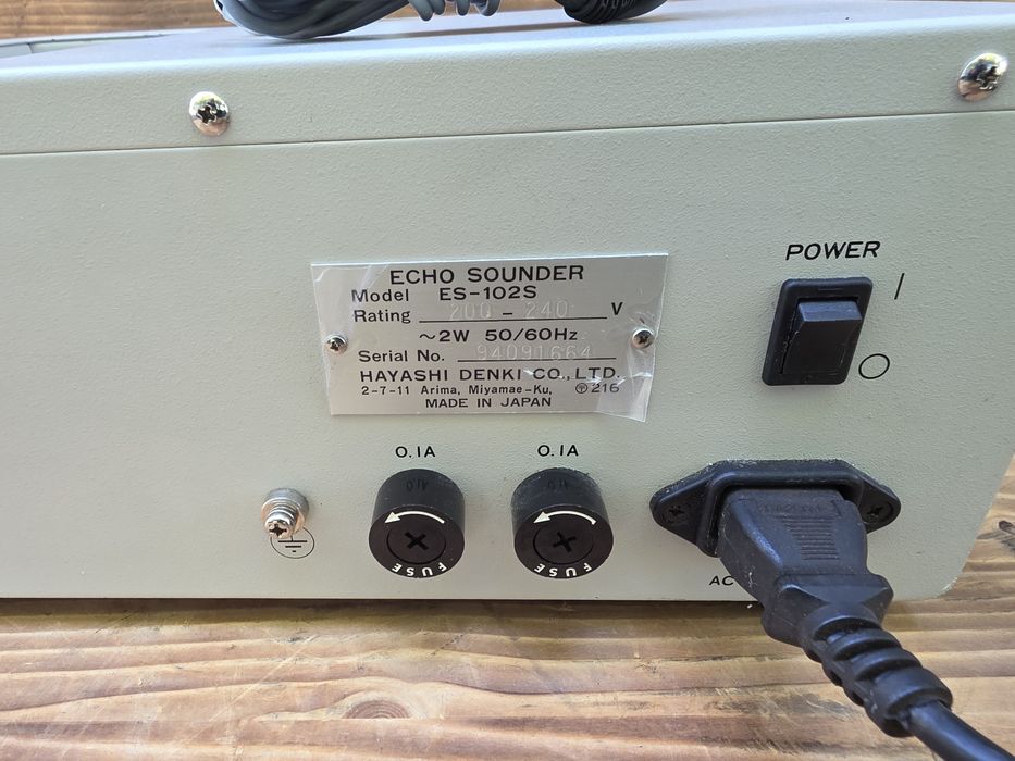 Hadeco Echo Sounder ES-102S Hayashi Denki