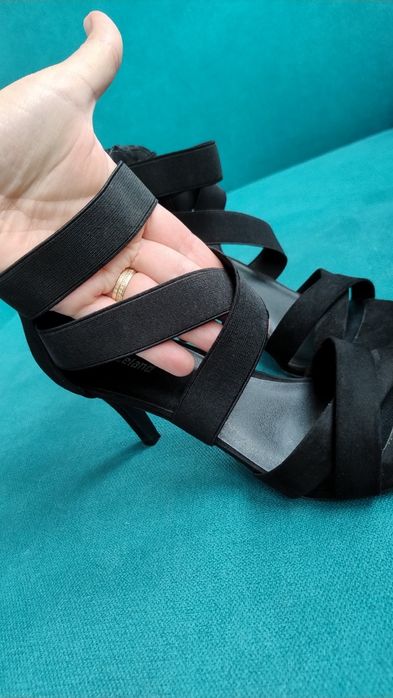 Sandale negre 38 Graceland