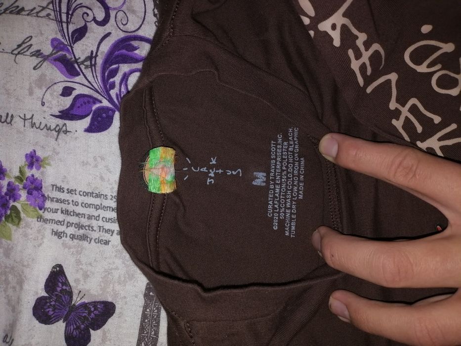 Travis scott brown long sleeve