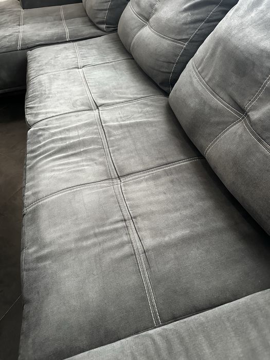 Разтегателен диван с ракла за съхранение