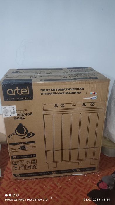 Polavtomat kir moshina 9kg.