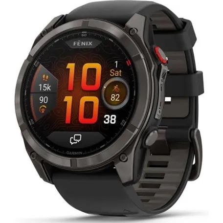 Garmin Fenix 8 Pro AMOLED Sapphire 51 мм Black/Gray
