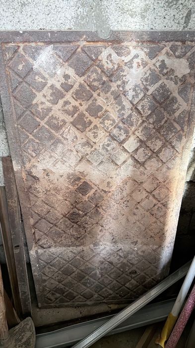 Чугунный лист на печку Печкага чуян лист