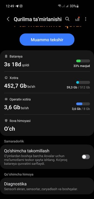S10 bor faqat xs dap tepasga dap yoq xsmax bolaradi