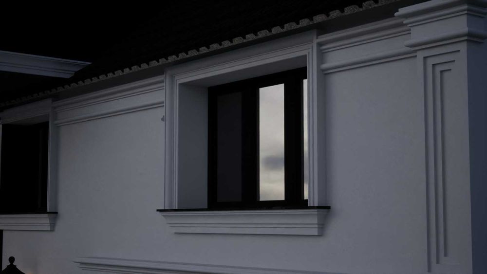 Ancadramente decorative pentru ferestre si usi