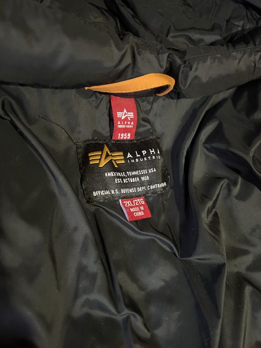 Куртка Alpha Industries Hooded Puffer