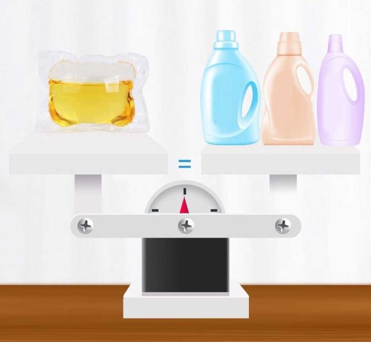 Капсули за пране. Подходящи за бели и цветни дрехи.