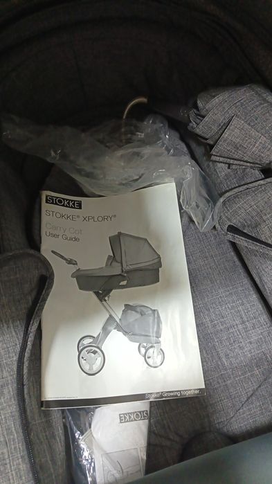Коляска stokke в отличном состоянии