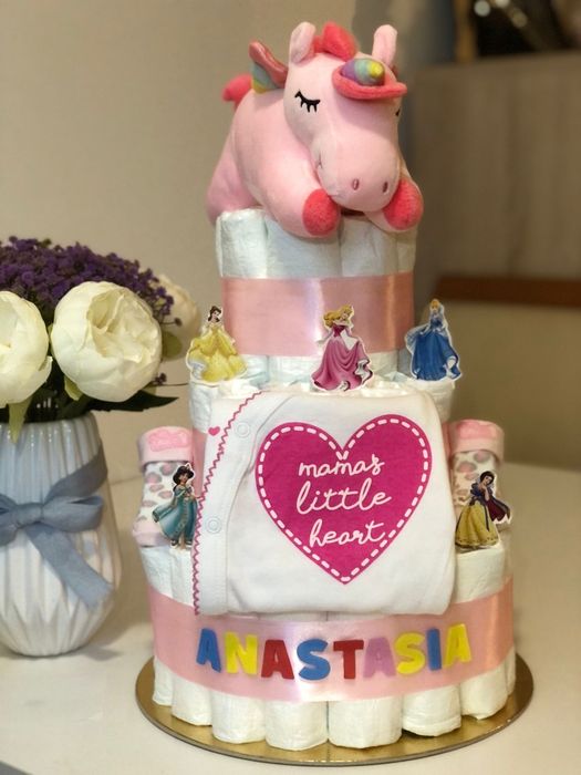 Minnie, Mickey, Unicorn, scutece, cadou bebe
