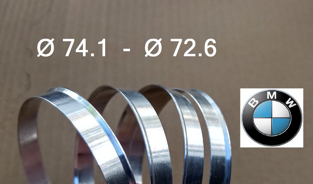 Inele de centrare, ghidaj ∅ 57.1 VW Audi Skoda Seat Jante aliaj